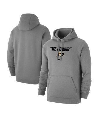 Mens Nike Heather Gray Colorado Buffaloes We Coming Pullover Hoodie Product Image