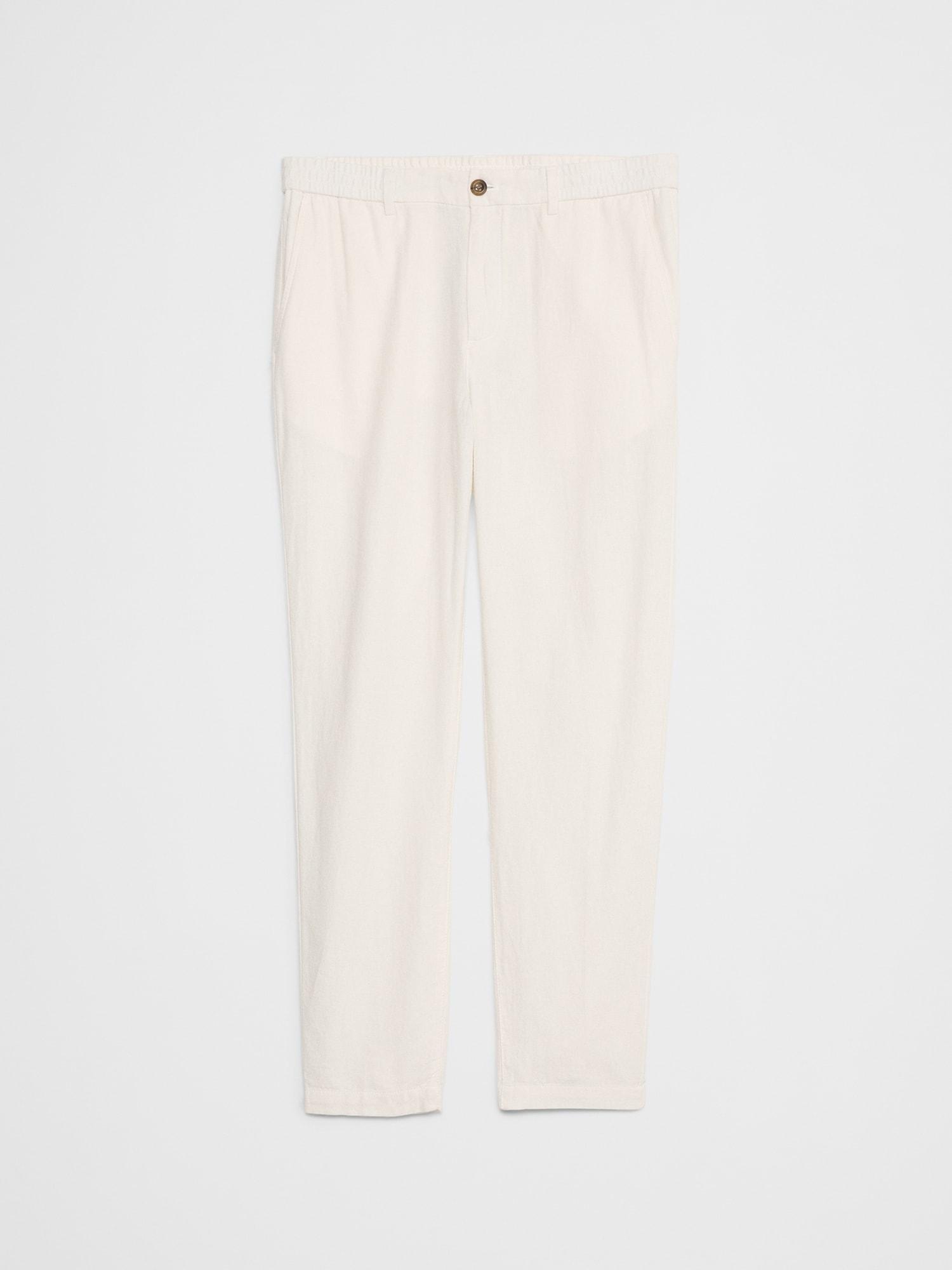 Athletic Linen-Blend Pant Product Image