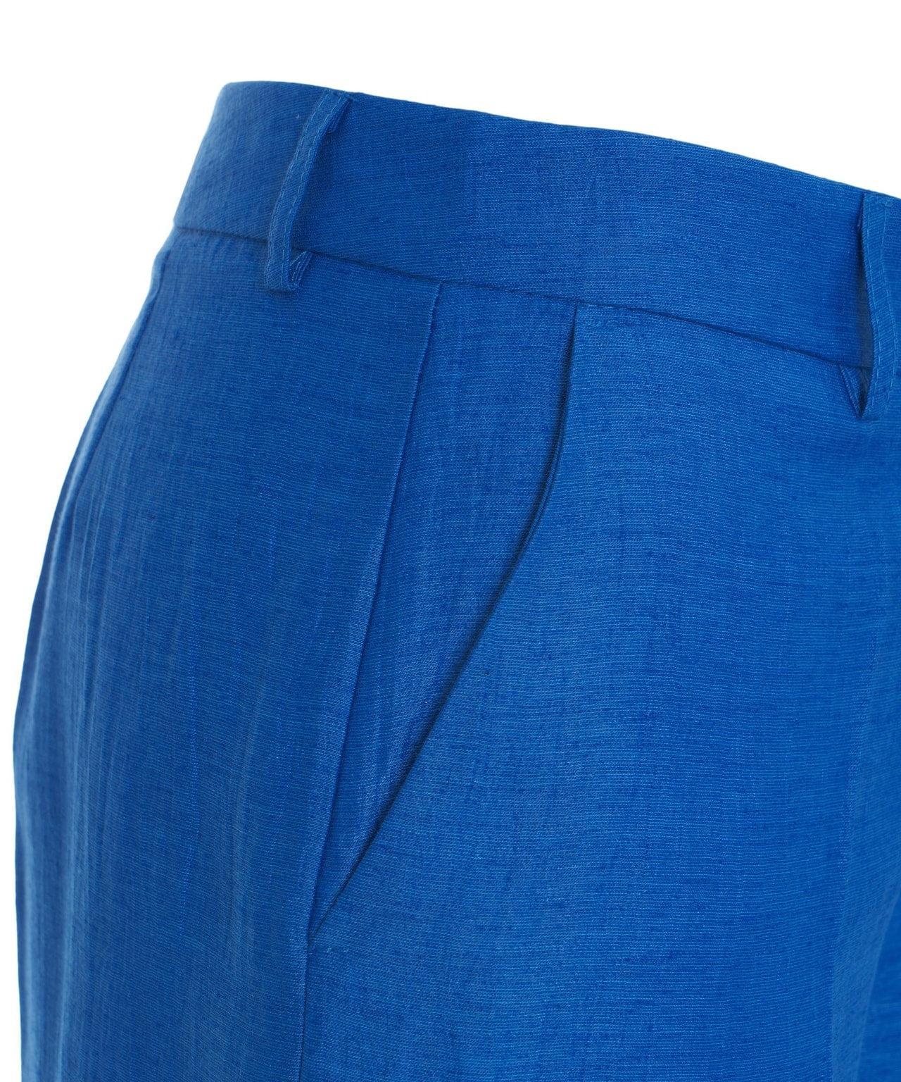 Wide leg pants in linen Product Image