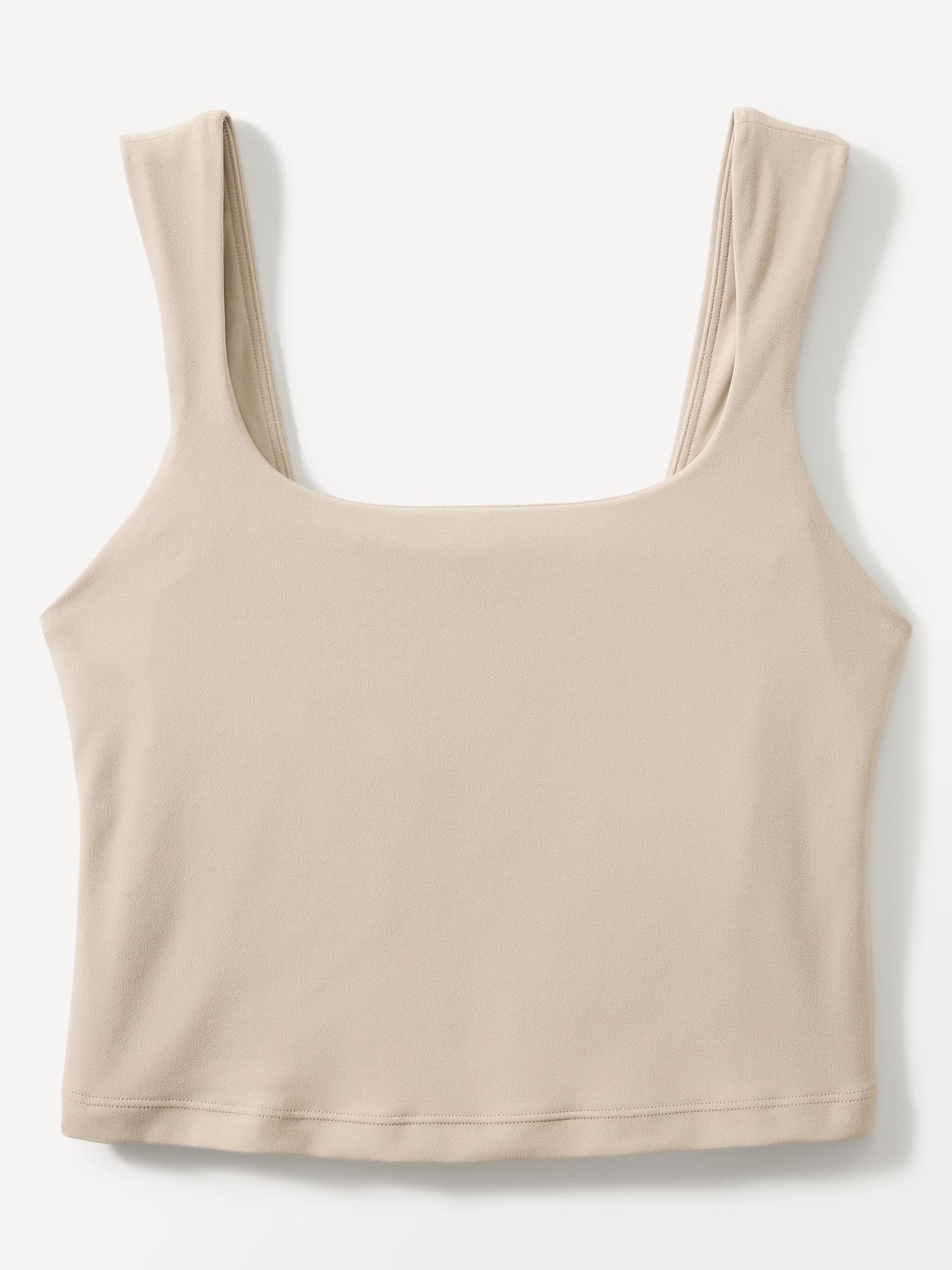 Transcend Square Neck Crop Sports Bra D-DD Product Image