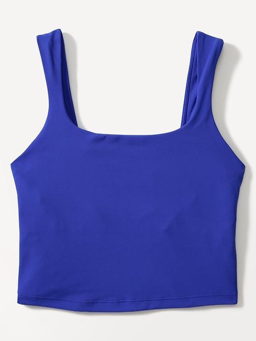 Transcend Square Neck Crop Sports Bra D-DD Product Image