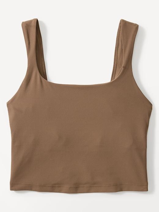 Transcend Square Neck Crop Sports Bra D-DD Product Image