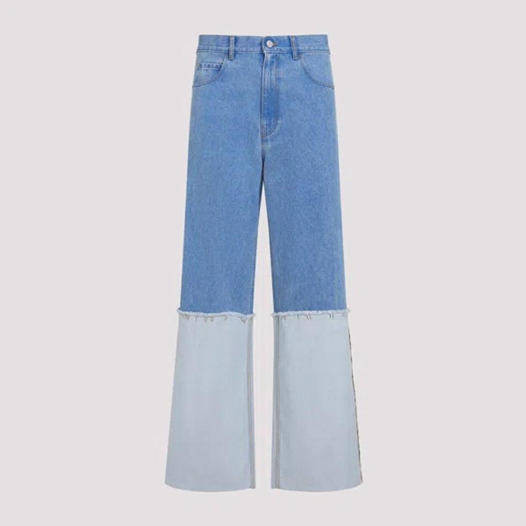 MARNI Trousers In Light Blue Product Image