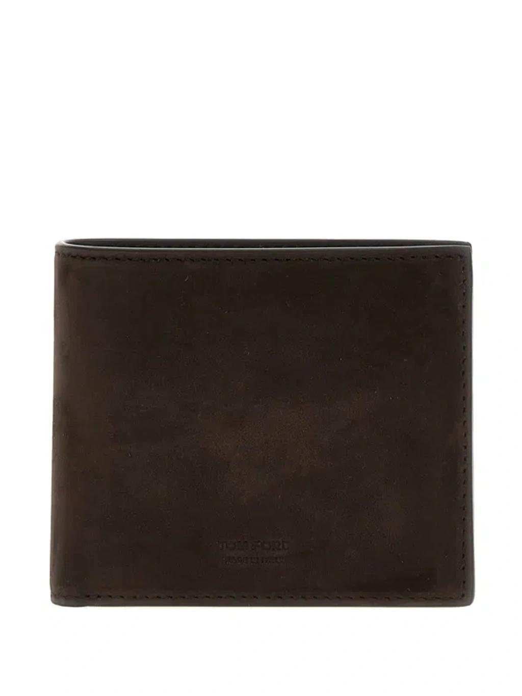 FURLA Man Project Leather Wallet In Brown Product Image