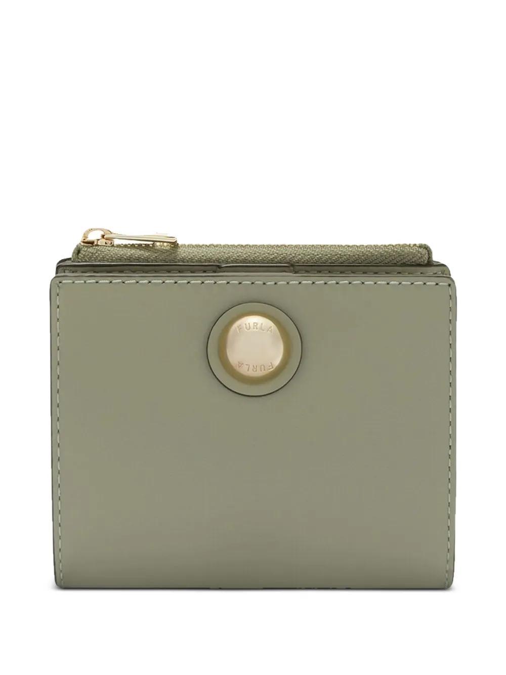 FURLA Small Sfera Wallet In Green Product Image