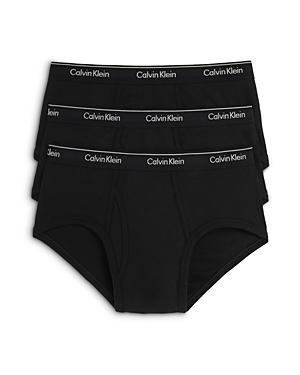 Men's Calvin Klein 3-Pack Cotton Classic Briefs, Size: Small, Black Product Image