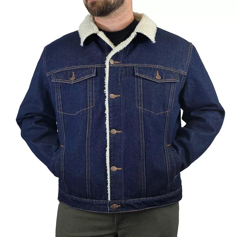 Men's Victory Outfitters Sherpa Lined Denim Jacket,  Product Image
