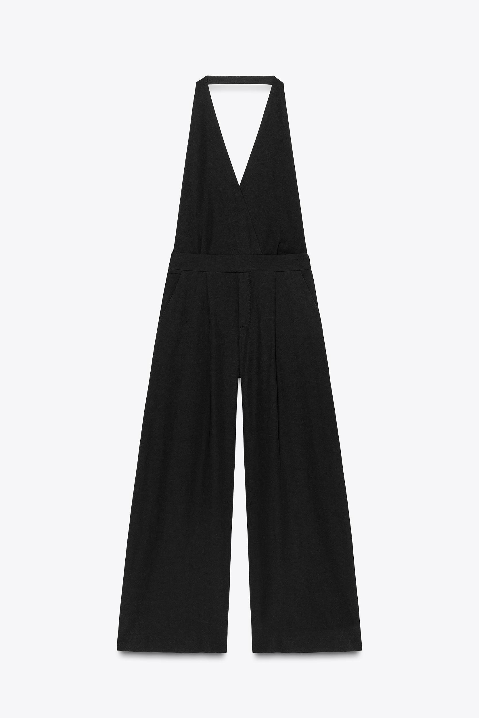 LONG OPEN BACK JUMPSUIT Product Image