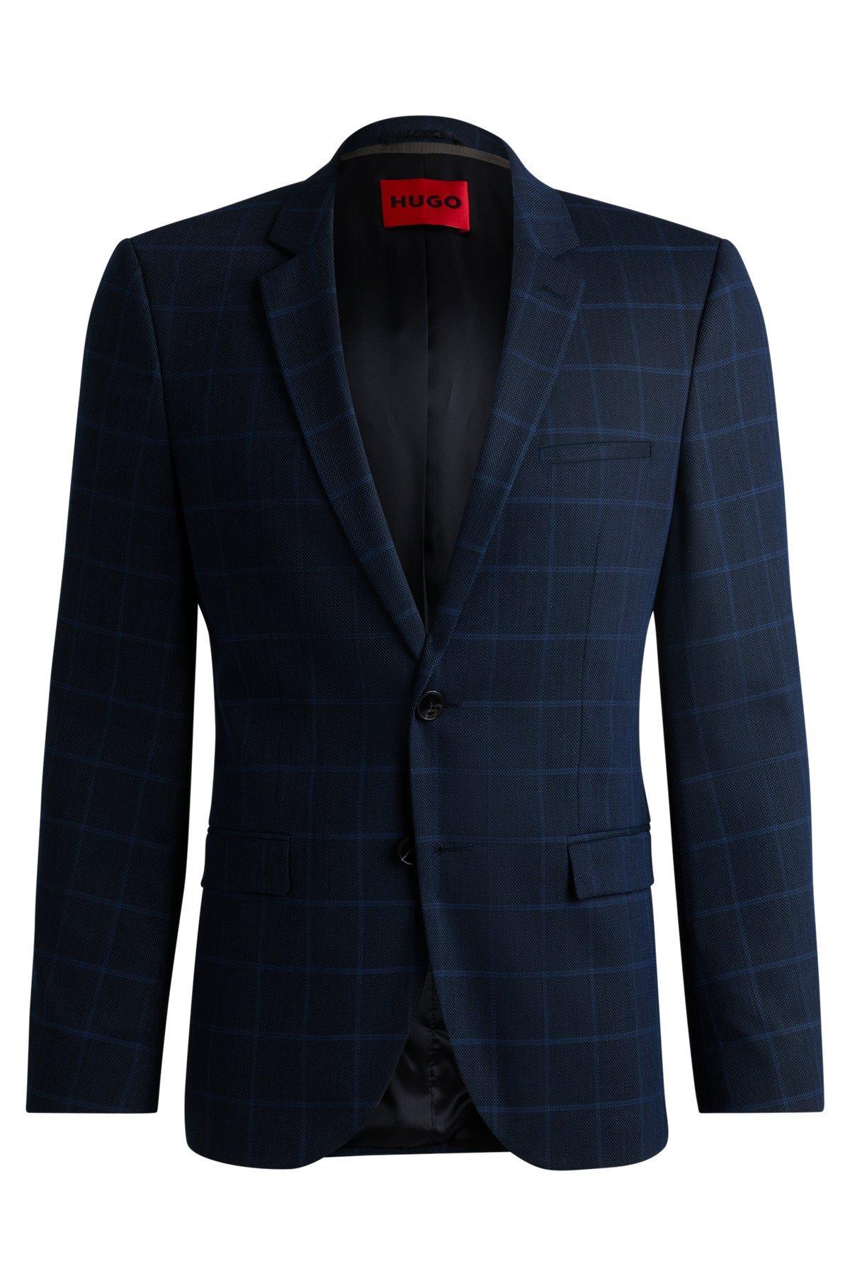 Extra-slim-fit suit jacket in performance-stretch cloth Product Image