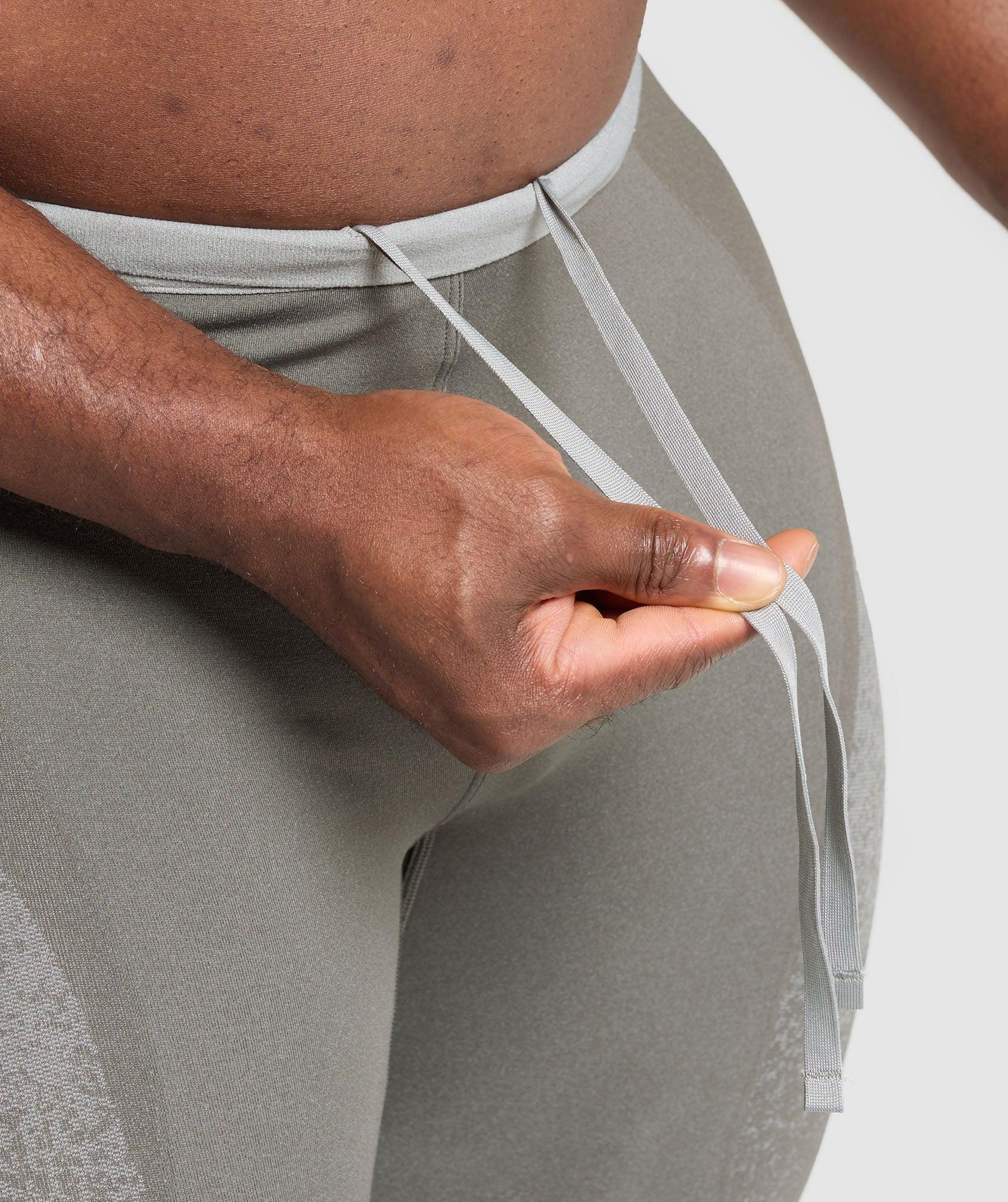 Gymshark Shadow Seamless Tights - Meteor Grey Male Product Image