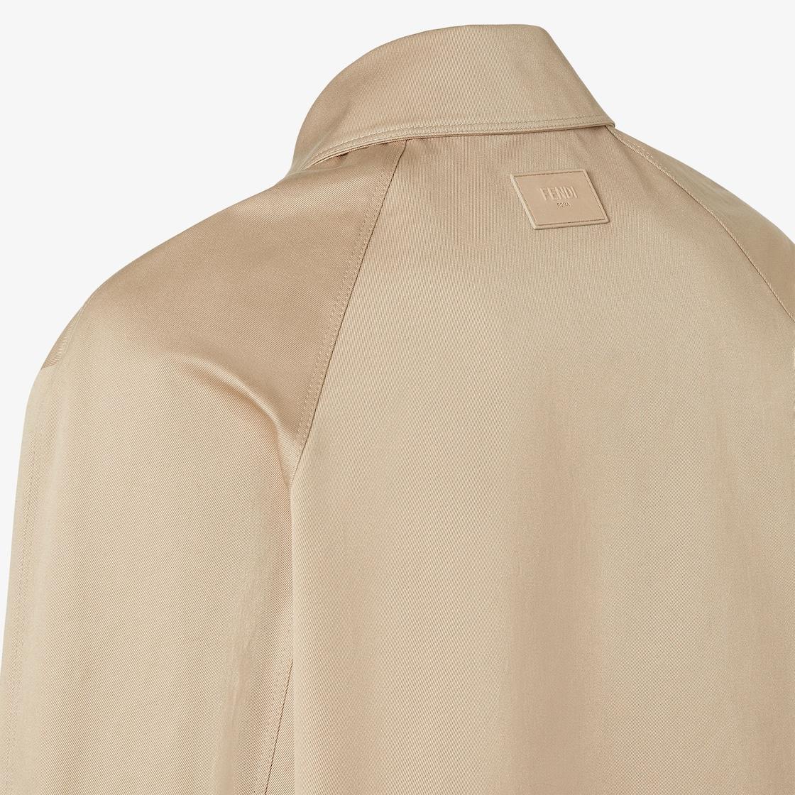 Blouson Beige gabardine blouson Product Image