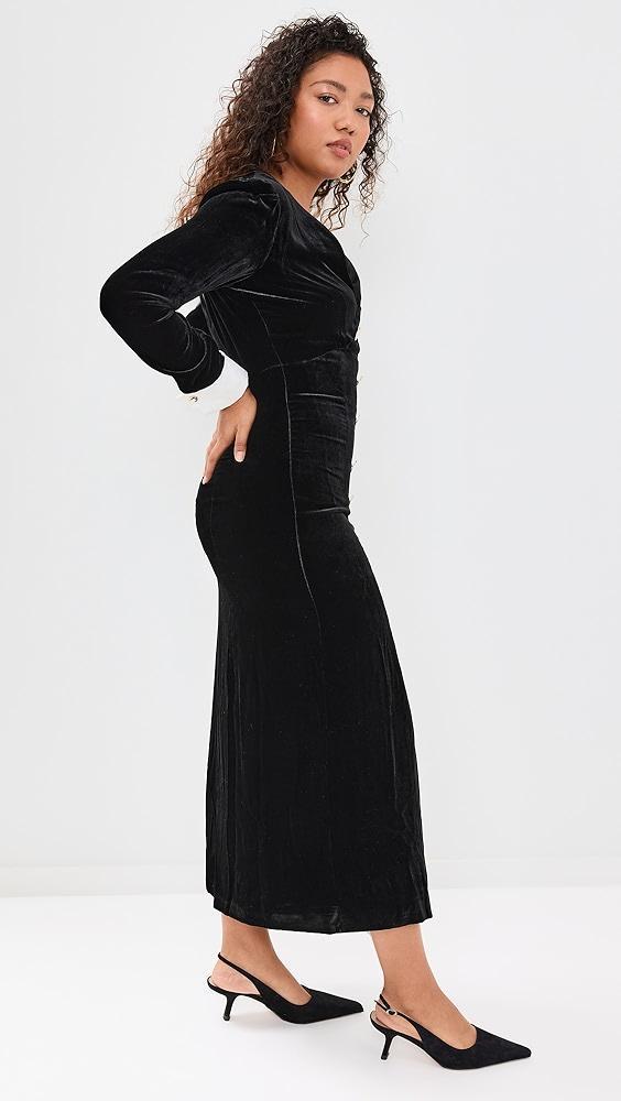 SALONI Lulu B Velvet Dress | Shopbop Product Image