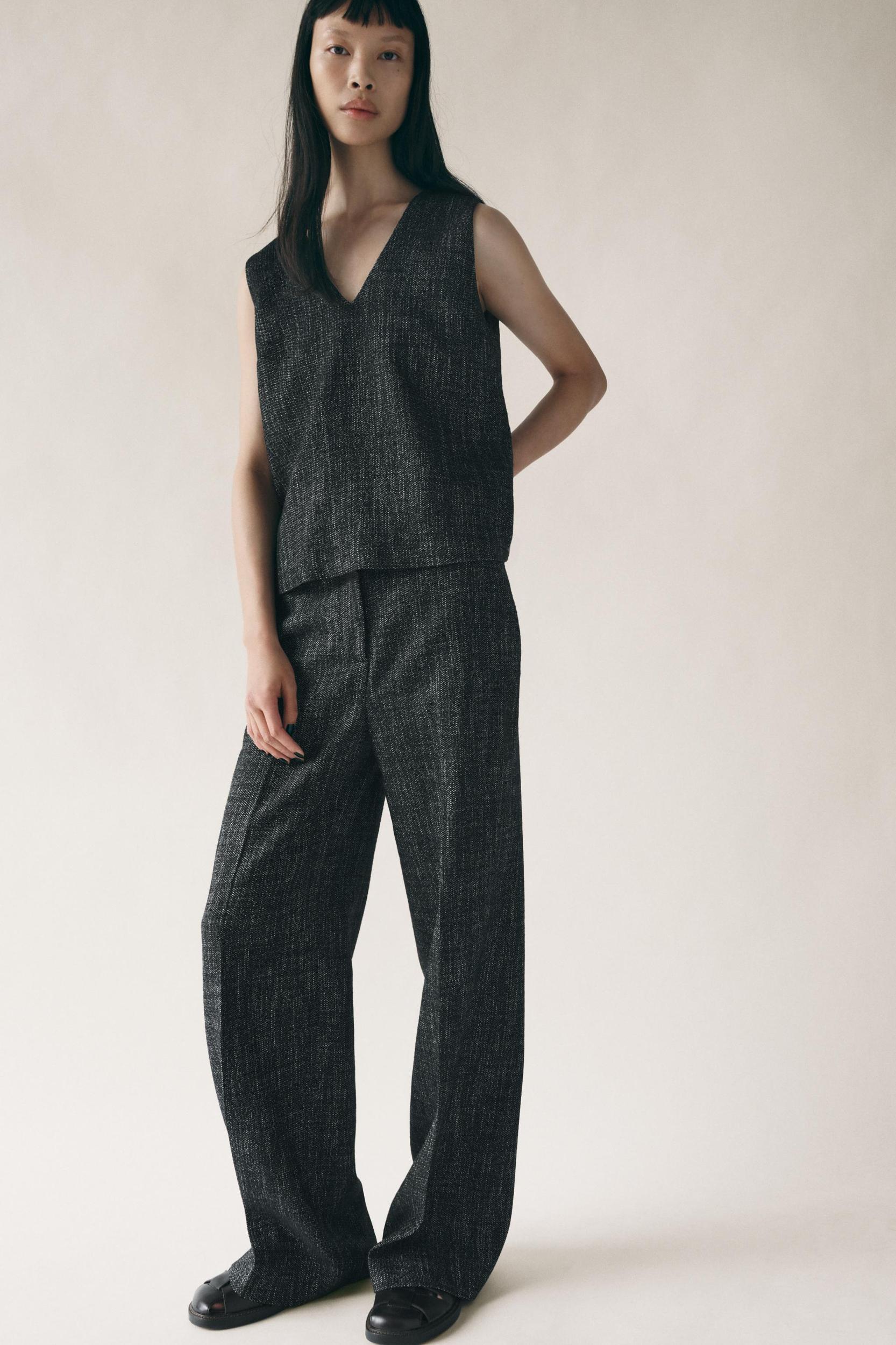 STRUCTURED PANTS ZW COLLECTION Product Image
