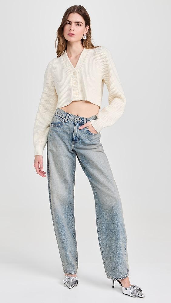 LoveShackFancy Avignon Crop Cardigan | Shopbop Product Image