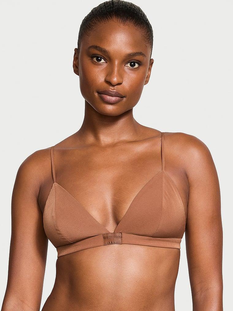 Luxe Crepe Triangle Bralette Product Image