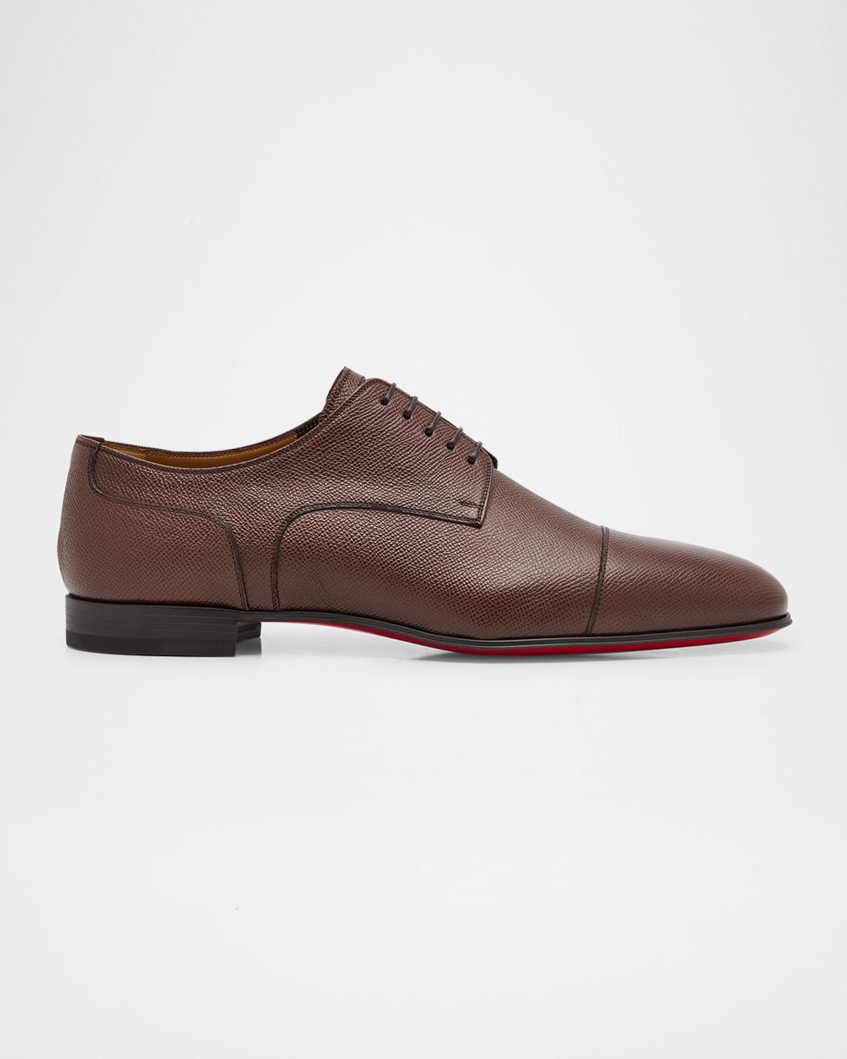 Men's Surcity Grained Leather Derby Shoes Product Image