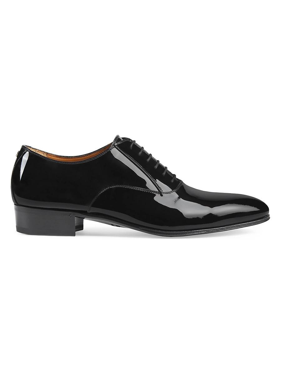 Mens Denzel Patent Leather Dress Shoes Product Image