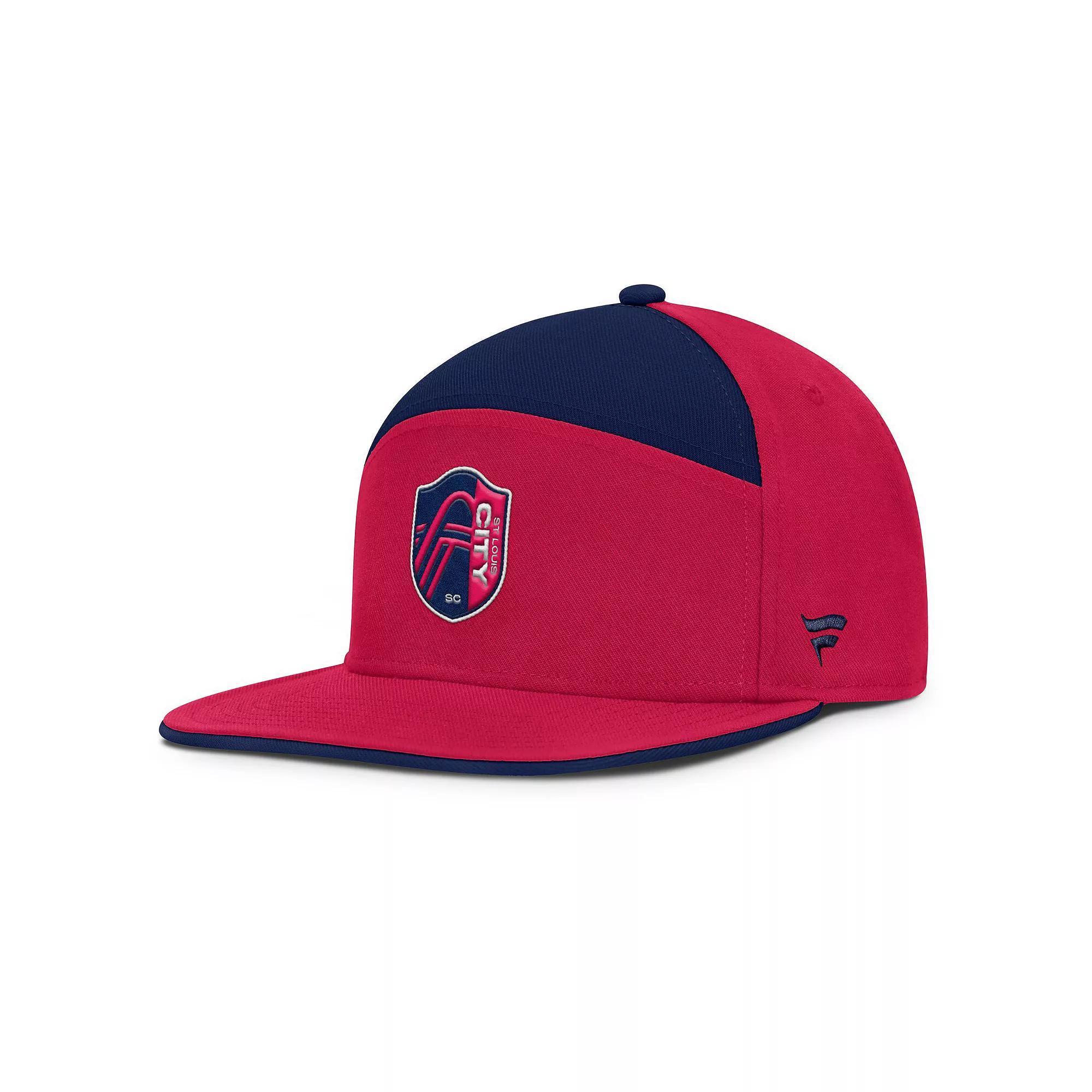 Men's Fanatics Red St. Louis City SC Mezzala Snapback Hat, Slc Red Product Image