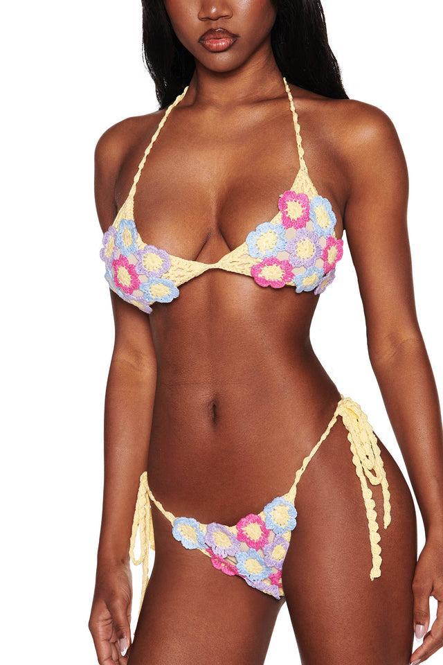 BLOSSOM BIKINI TOP - MULTI Product Image