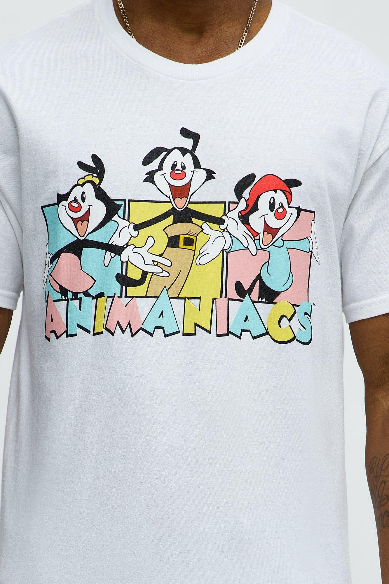 Animaniacs Sing A Long Short Sleeve Tee - White Male Product Image