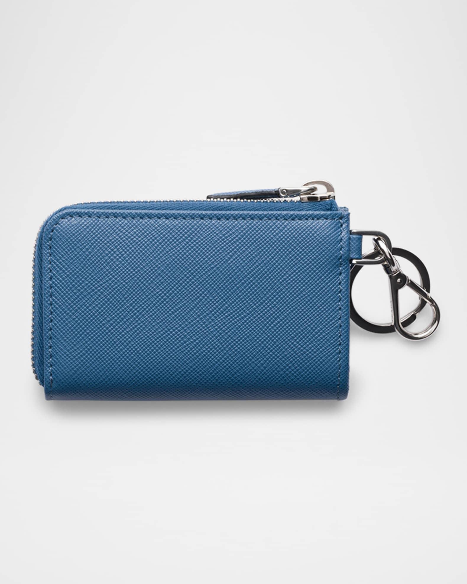 Men's Saffiano Leather Mini Pouch Product Image