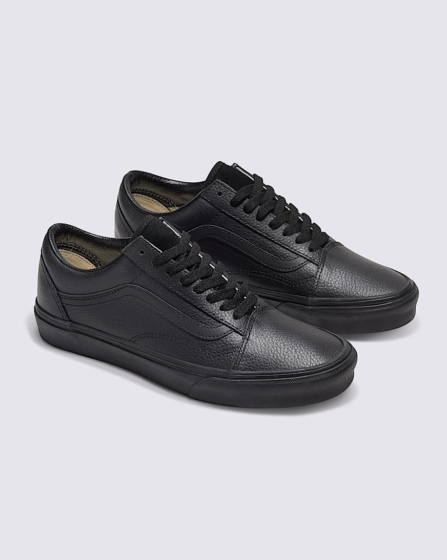 Customs Old Skool Leather Shoe in Customs| Vans US Product Image