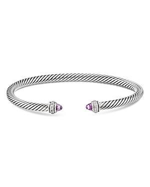 Womens Cable Classics Color Bracelet with Pav Diamonds Product Image