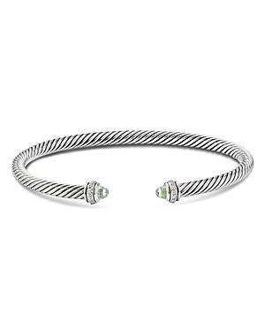 Womens Cable Classics Color Bracelet with Pav Diamonds Product Image