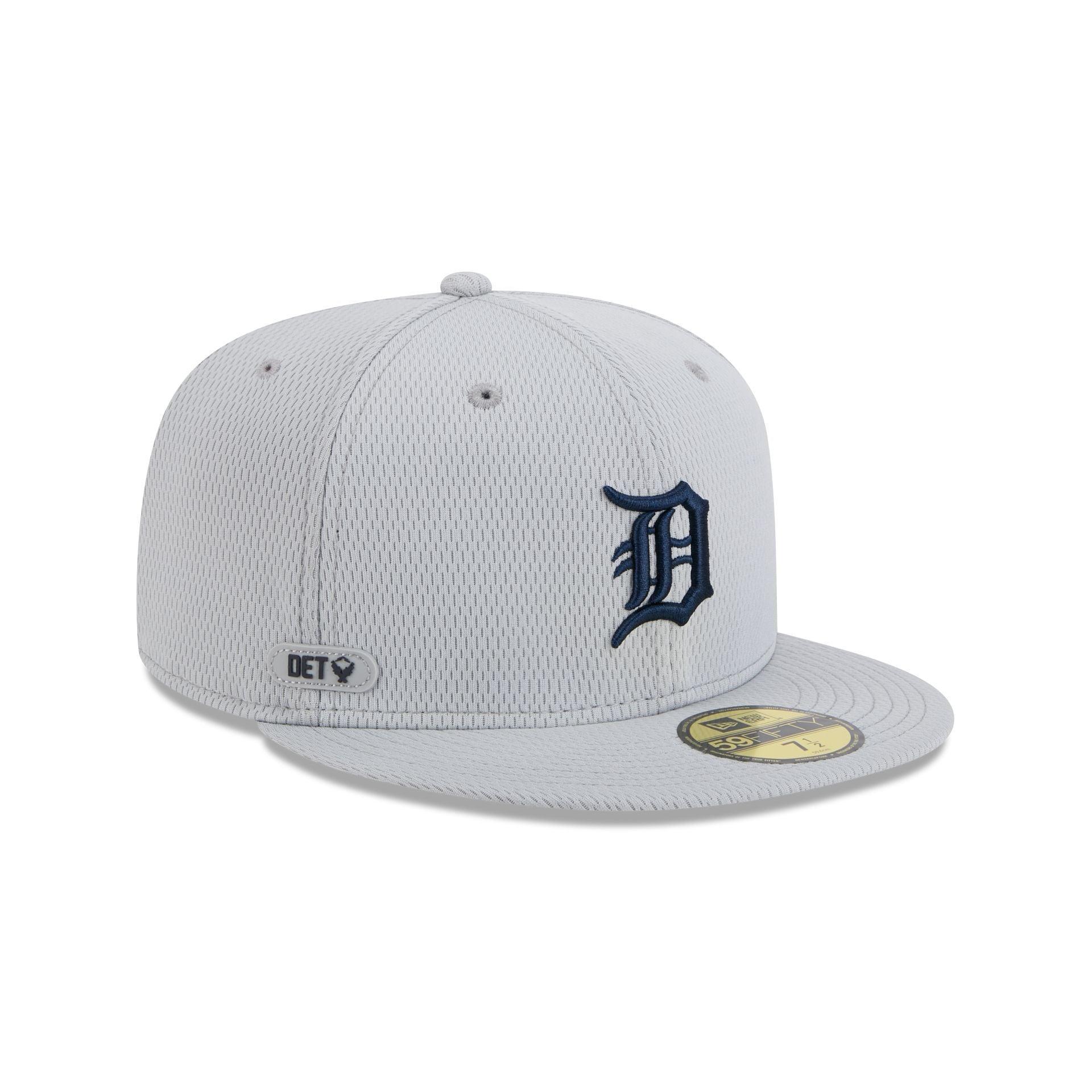 Detroit Tigers 2025 Clubhouse Gray 59FIFTY Fitted Hat Male Product Image