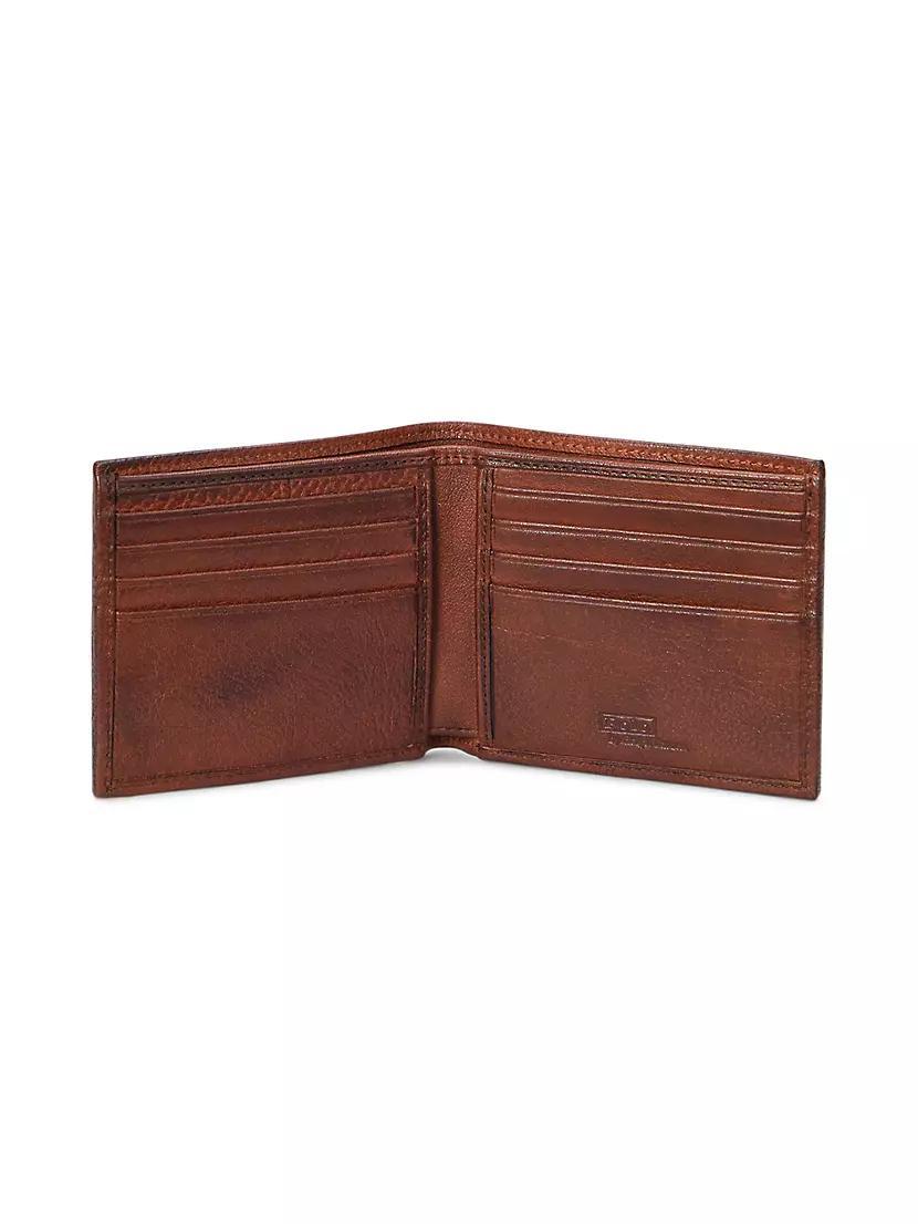 Medium Leather Billfold Wallet Product Image