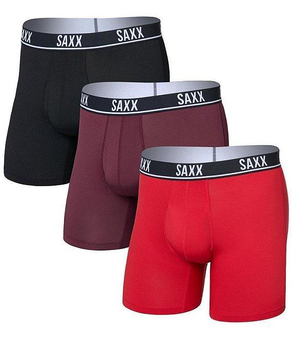SAXX Essential Performance Mesh 6#double; Boxer Briefs 3-Pack Product Image
