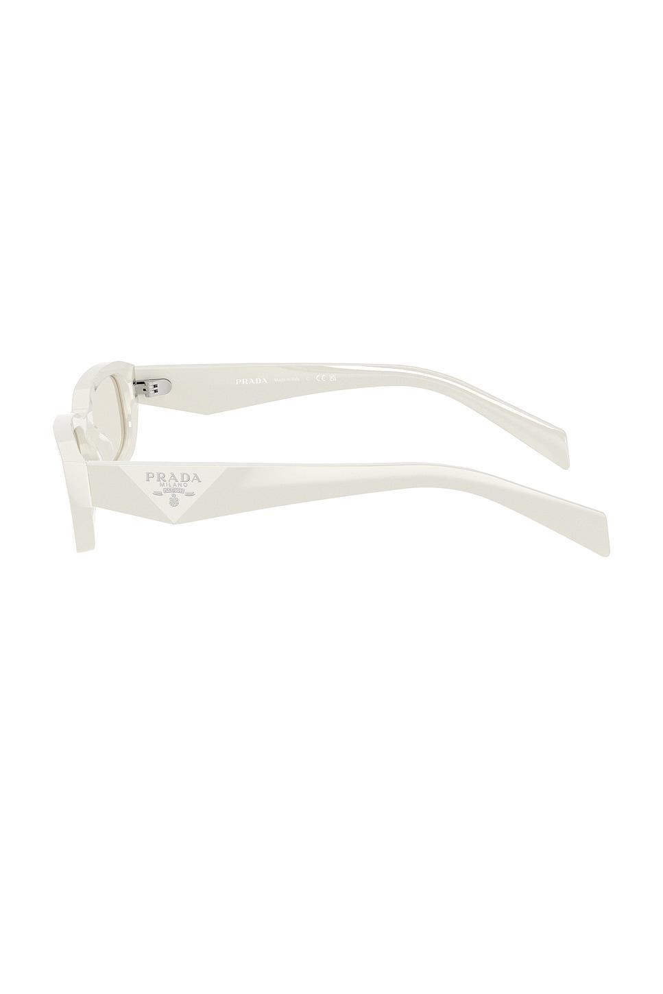 Narrow Rectangle Sunglasses Prada Product Image