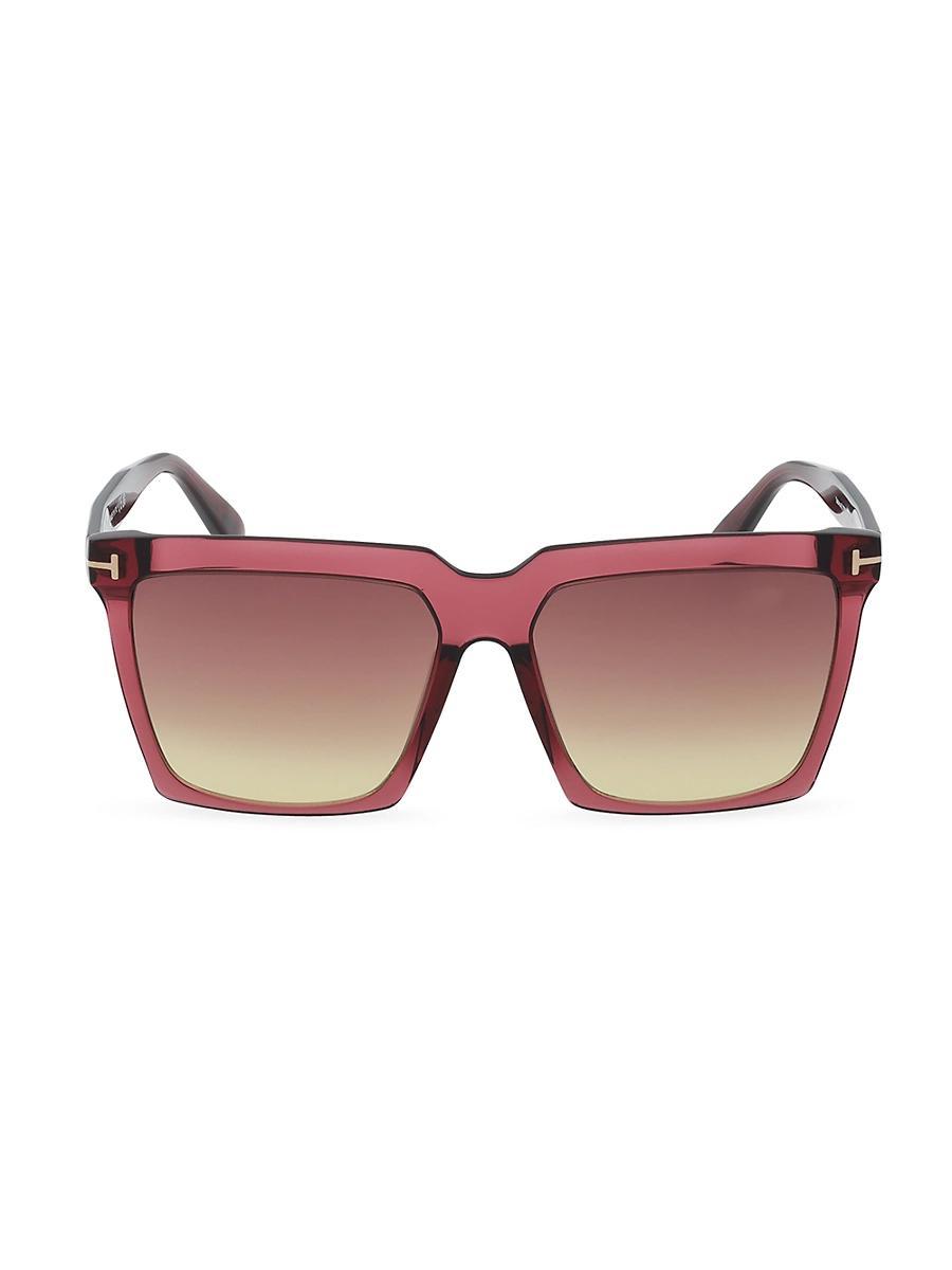 Gradient Acetate Square Sunglasses Product Image