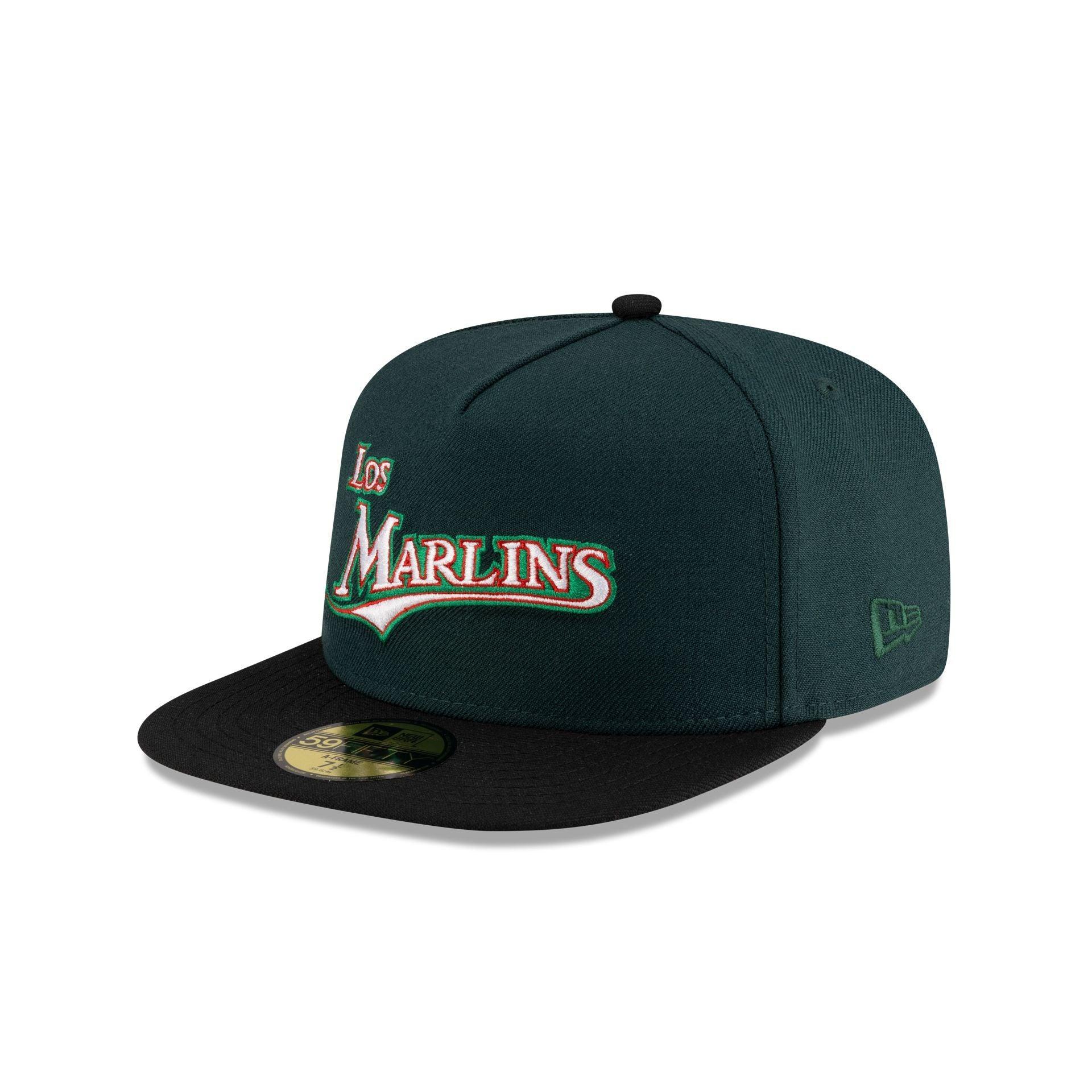 Just Caps Cinco de Mayo Miami Marlins 59FIFTY A-Frame Fitted Hat Male Product Image