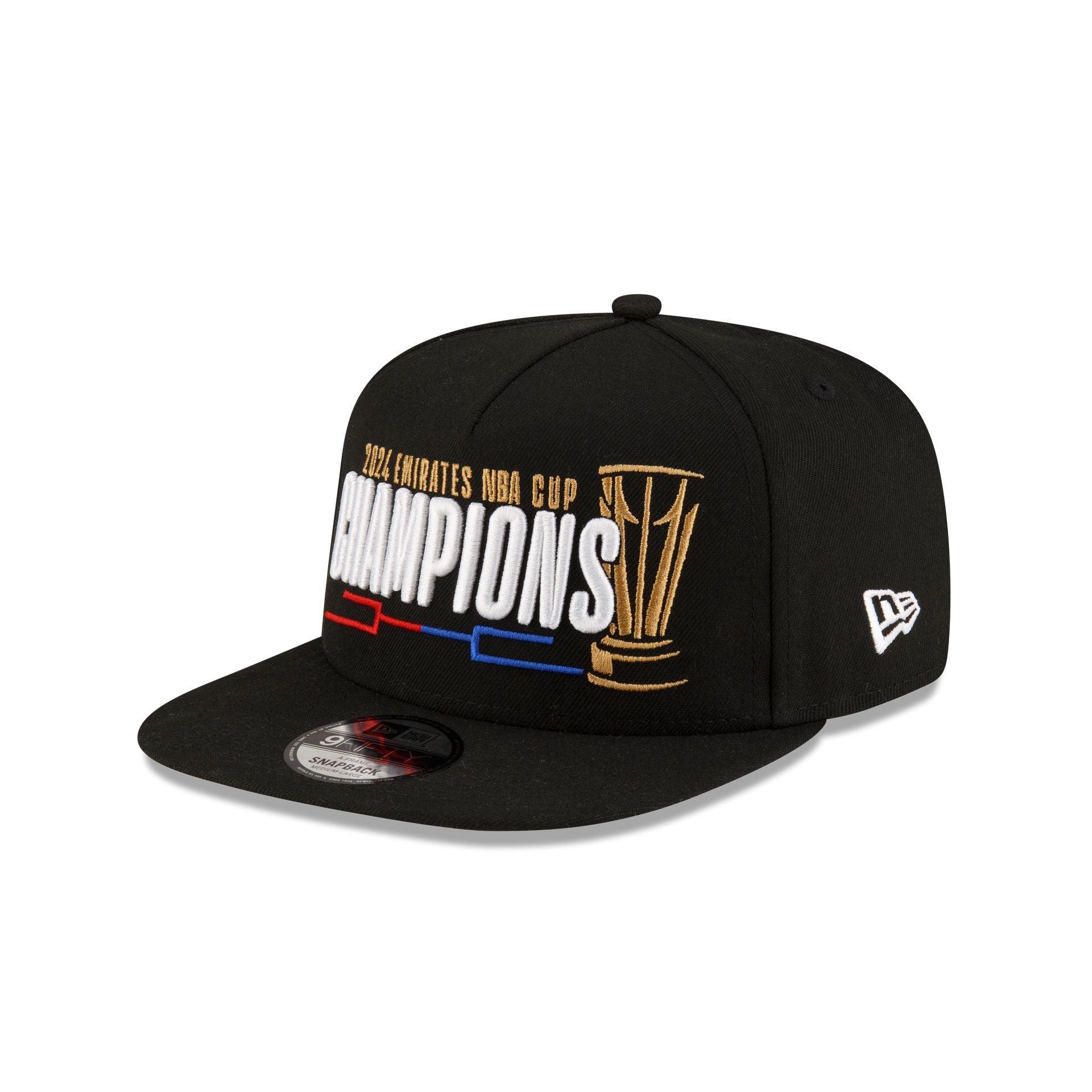 Milwaukee Bucks 2024 Emirates NBA Cup Champions 9FIFTY A-Frame Snapback Hat Male Product Image