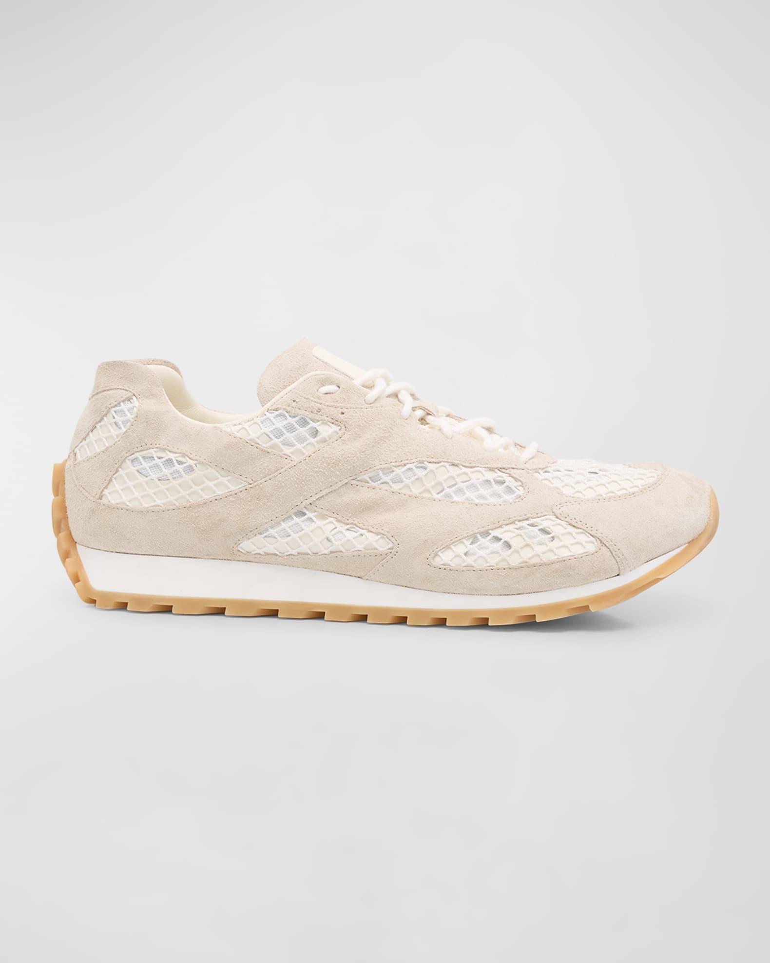 Mens Orbit Suede & Mesh Low-Top Sneakers Product Image