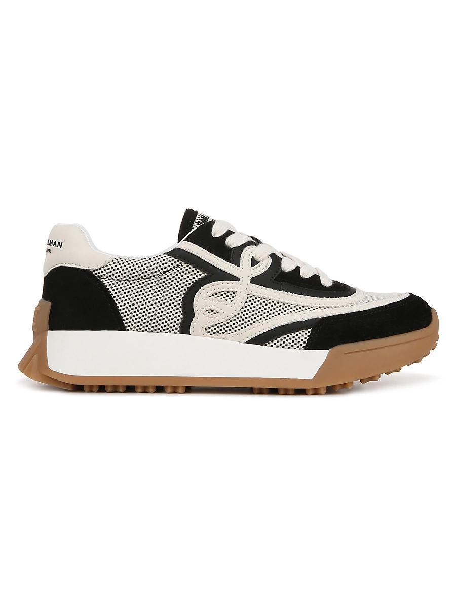 Womens Luna Mixed-Media Sneakers Product Image