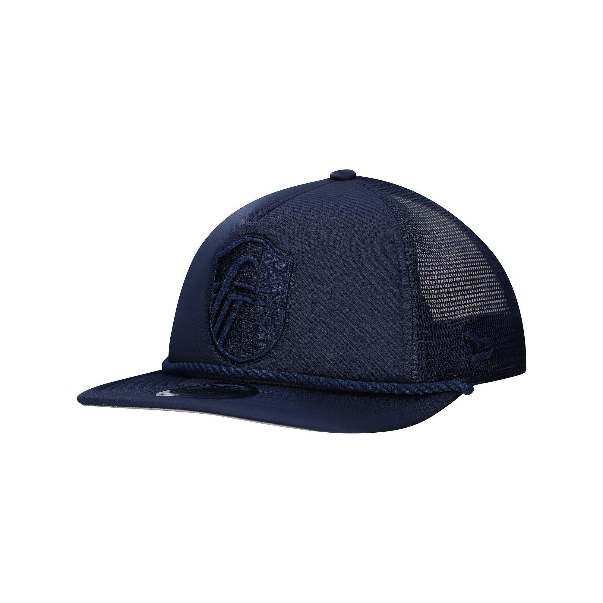 Men's New Era Navy St. Louis City SC Tone Golfer Snapback Hat, Slc Blue Product Image