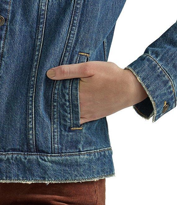 Wrangler® Long Sleeve Memory Maker Denim Jacket Product Image