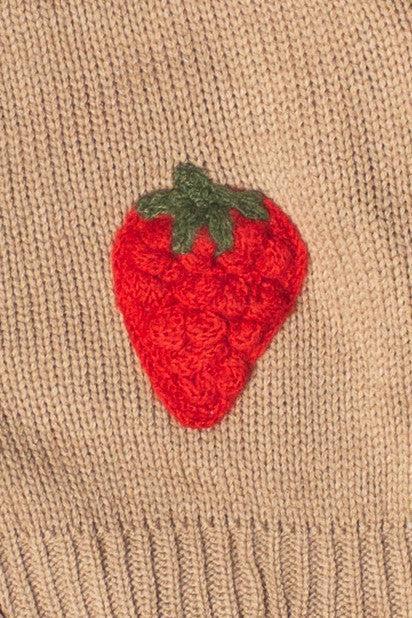 The Strawberry Patch Cardigan Product Image