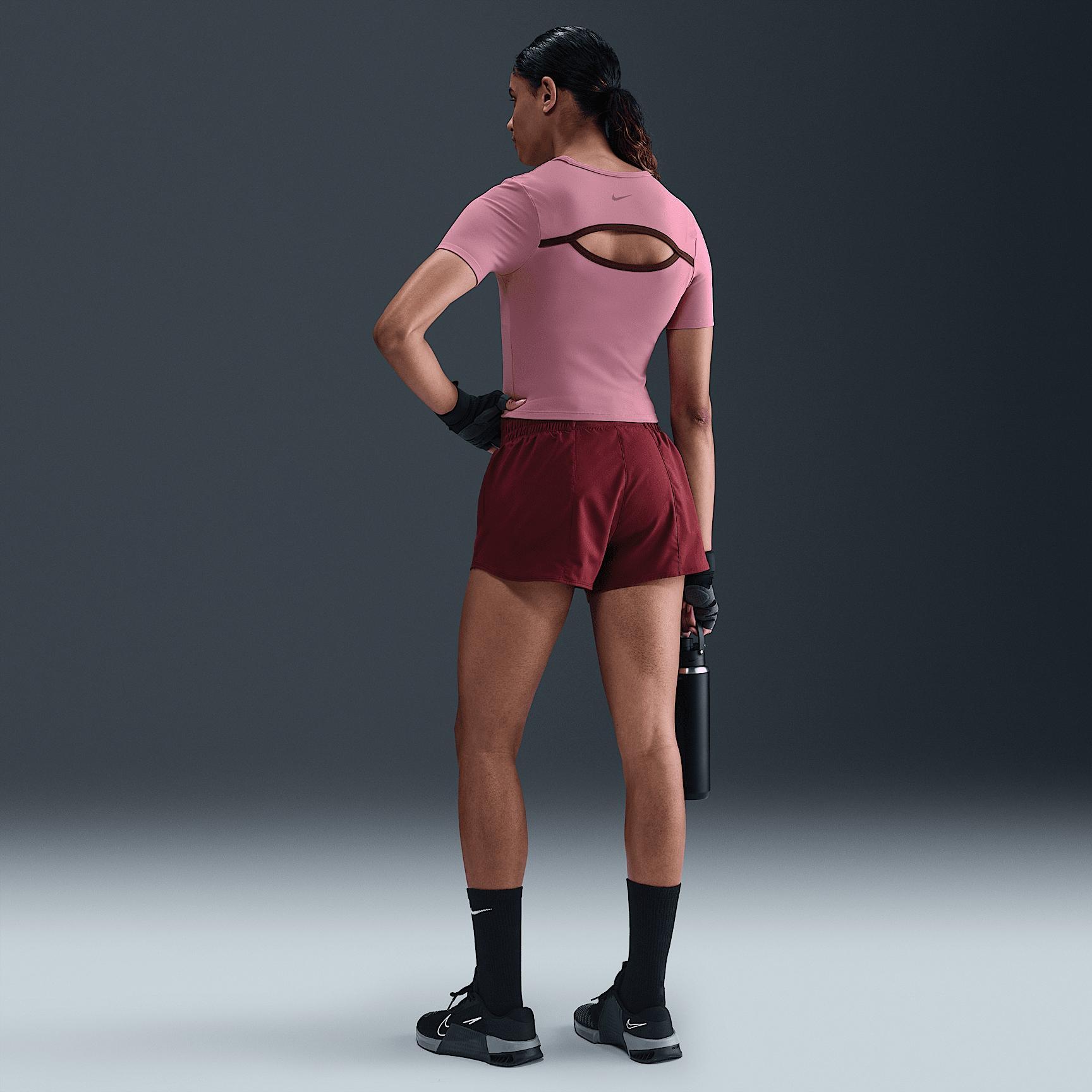 Nike Women's One Fitted Dri-FIT Short-Sleeve Top Product Image