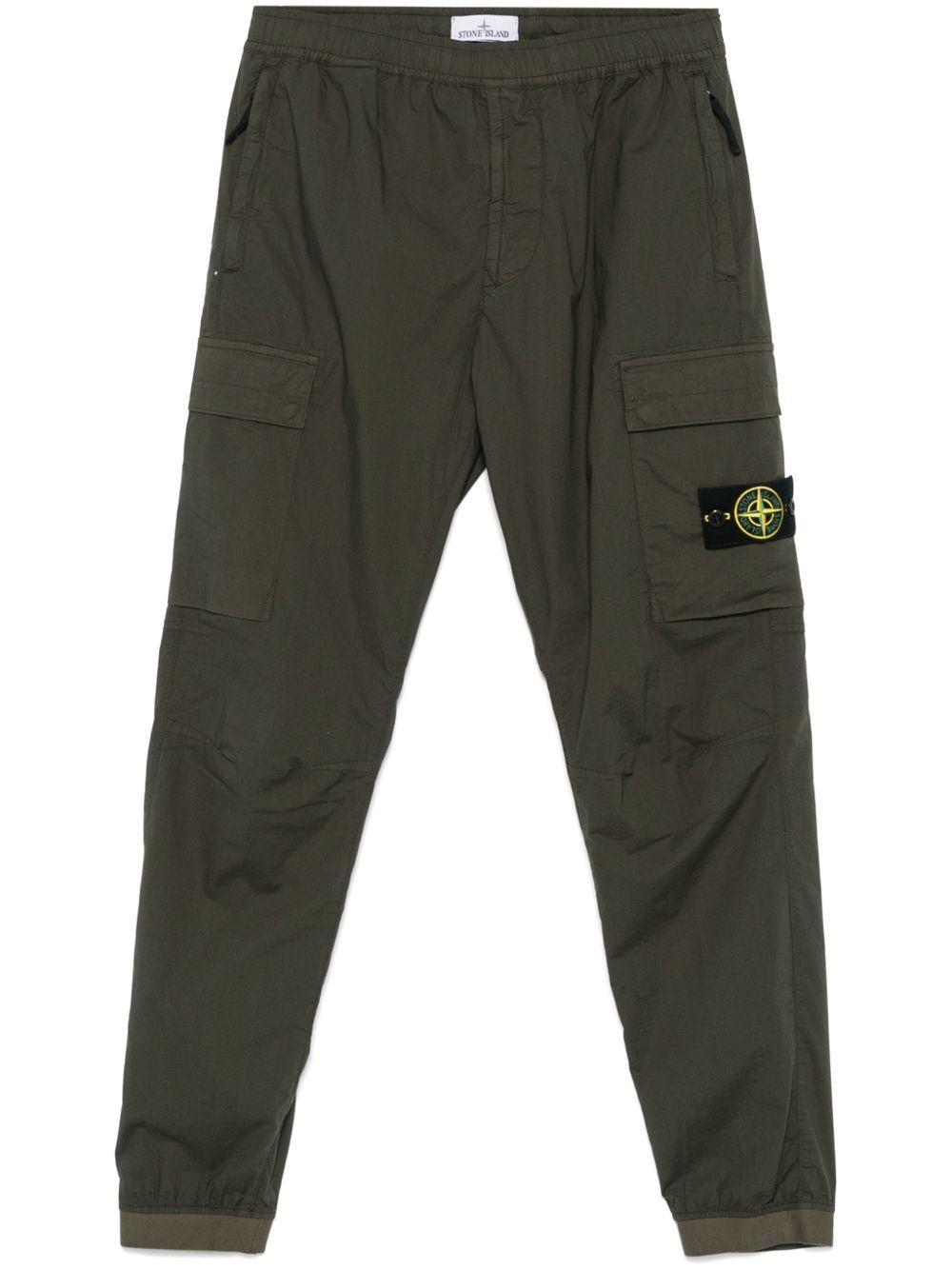 Compass-badge trousers Product Image
