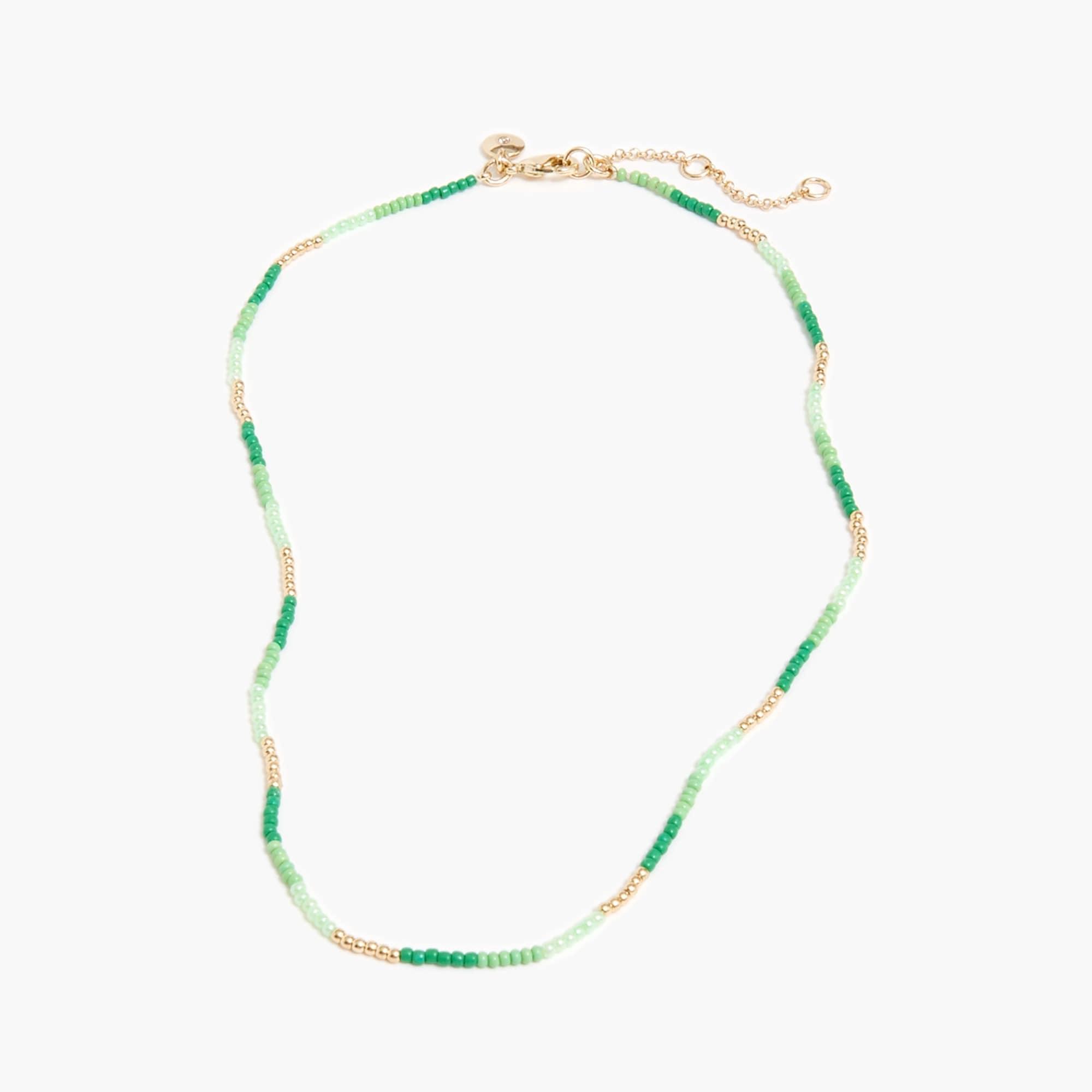 Multicolor beaded layering necklace Product Image