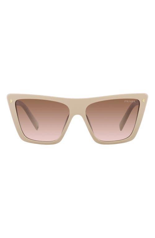 Prada Womens PR 21ZS 55mm Butterfly Sunglasses Product Image