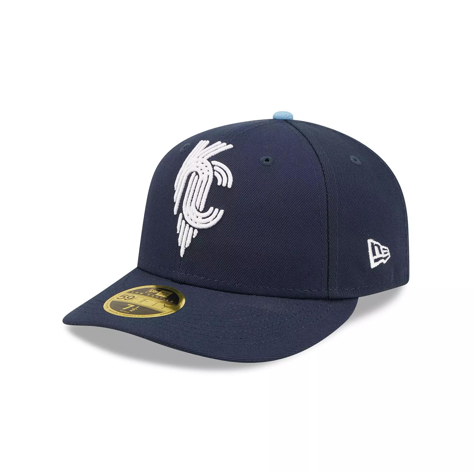 Men's New Era Navy Kansas City Royals 2022 City Connect Low Profile 59FIFTY Fitted Hat,  Product Image