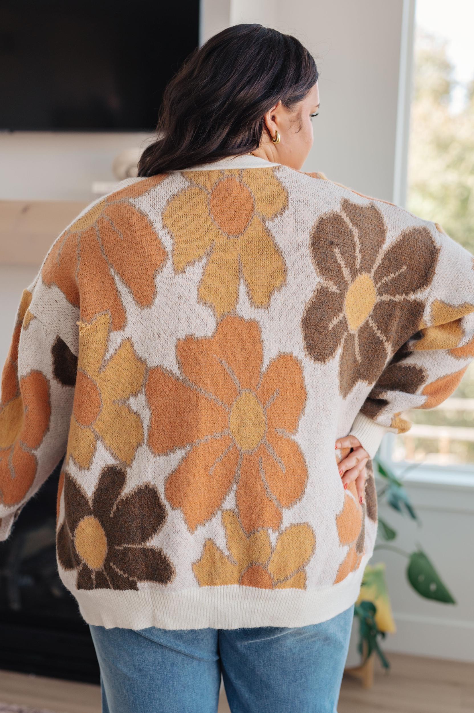 Exquisitely Mod Floral Cardigan (Online Exclusive) Product Image