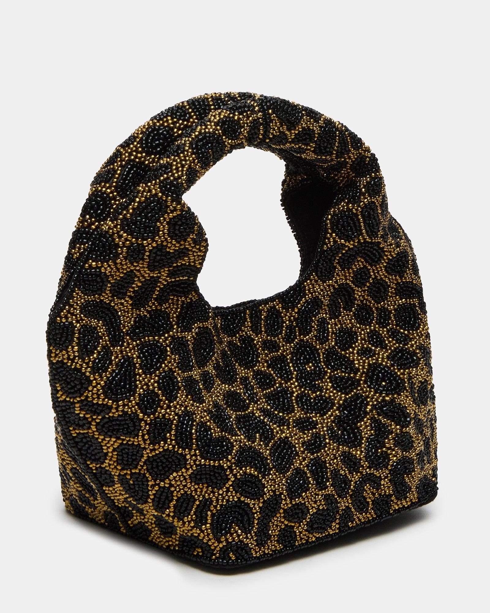 KINSLEY BEADED BAG LEOPARD Female Product Image