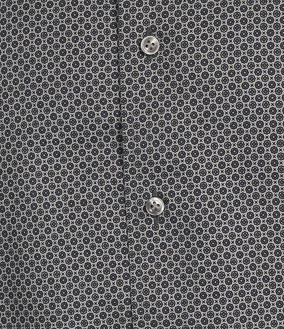 Daniel Cremieux Signature Label Mount Lussari Collection Non-Iron Geo Print Long Sleeve Woven Shirt Product Image