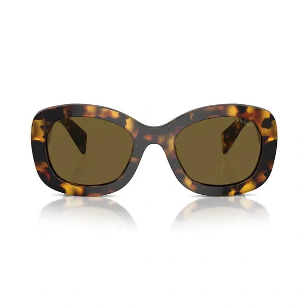 PRADA Woman Sunglasses Pr A13s In Honey Tortoise Product Image