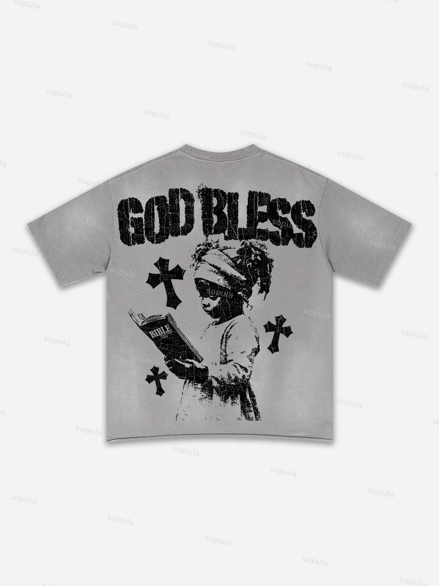 Fly By Choice Graphic Washed T-shirt Product Image